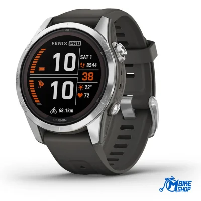 GARMIN Fenix 7S PRO SOLAR Silver SS Graphite